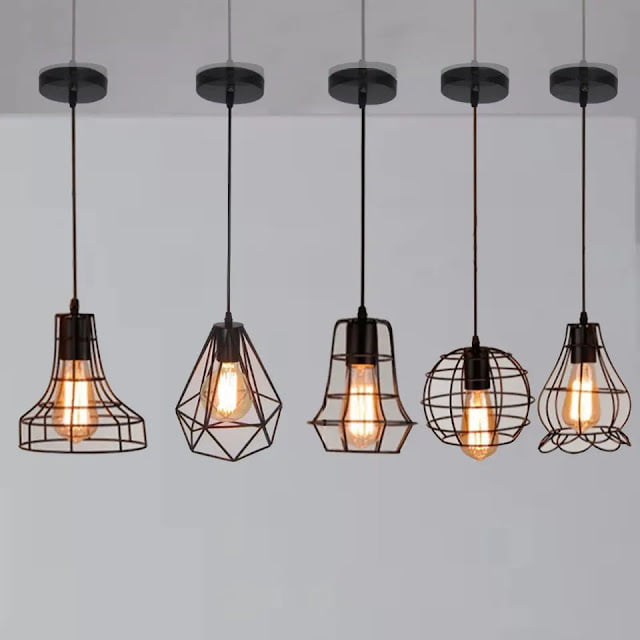 Wooden House Decoration Ideas: Hanging Lights