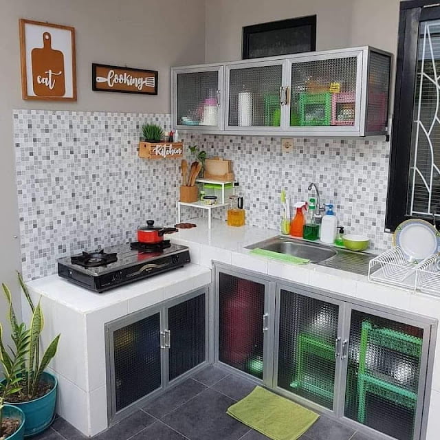 limited space small l shaped kitchen design