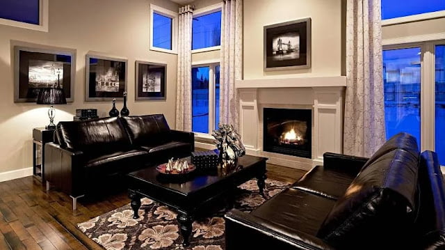 wall colors for black furniture