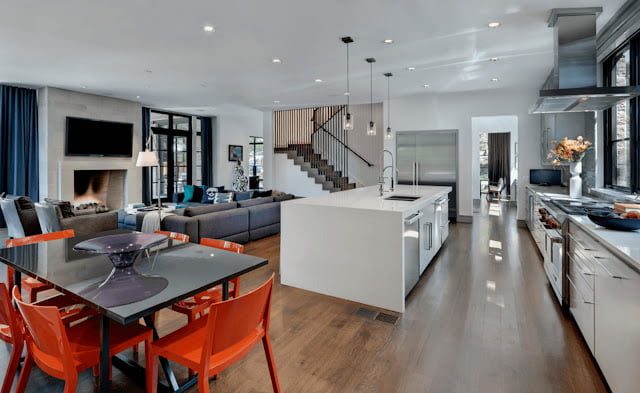 open kitchen and living room design open kitchen and living room design