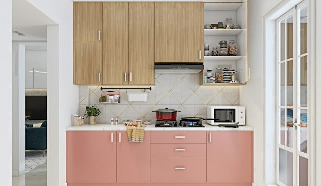 A Modern Rustic 2 BHK Home Design A Modern Rustic 2 BHK Home Design