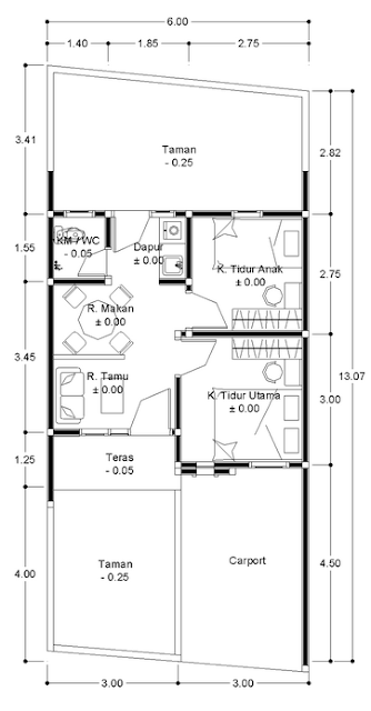 Simple House Designs 3 Bedrooms