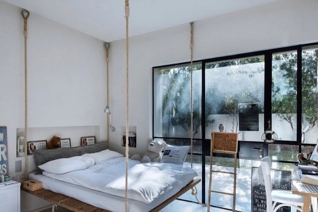 simple white bedroom design ideas