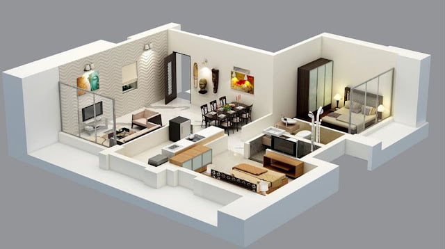 2 bhk flat interior design low budget