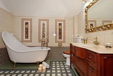 interior english style interior english style Bathroom