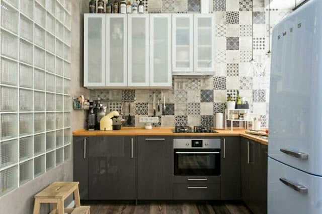 Interior design of a small kitchen Interior design of a small kitchen