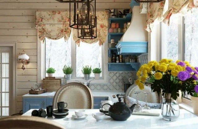 Provence style curtains Provence style curtains