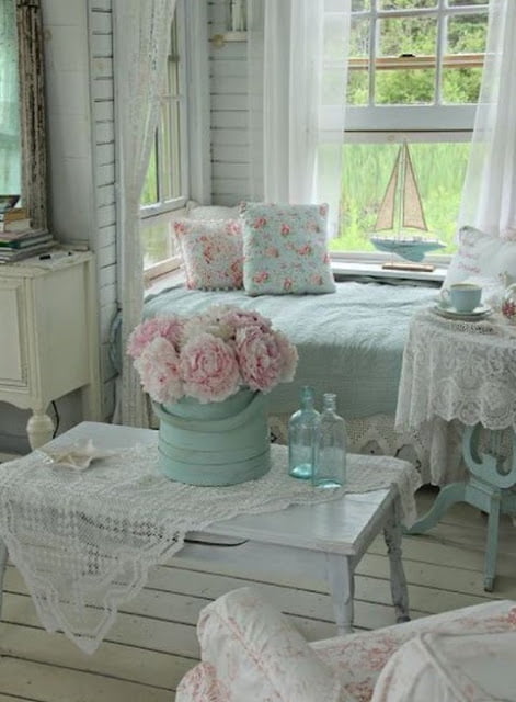 shabby chic bedroom decorating ideas