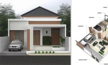 Simple Low Budget Modern 3 Bedroom House Design