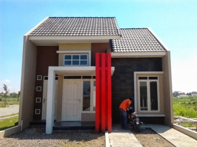 single floor village house design