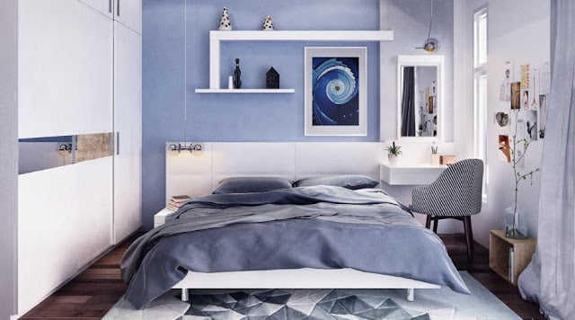 best wall paint color for small bedroom