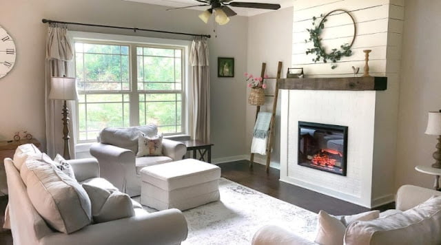 farmhouse style living room design ideas