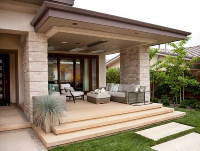 home terrace decoration