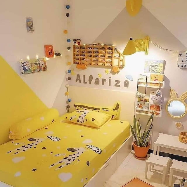 deco bilik tidur perempuan