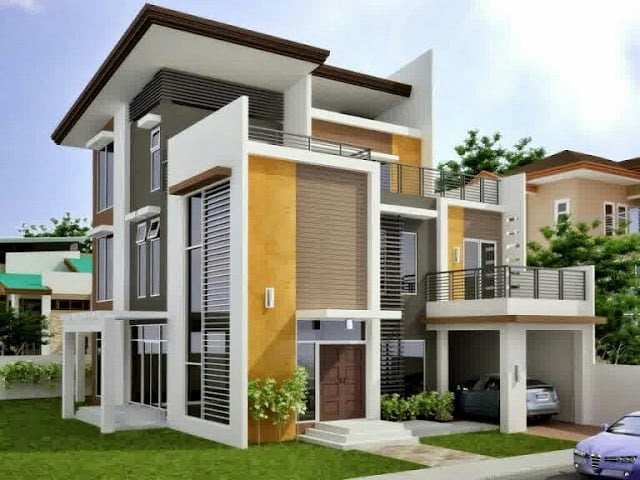 2 Floor House Design Type 90