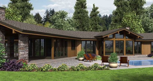 one story contemporary house plans