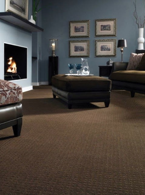 dark brown carpet living room ideas