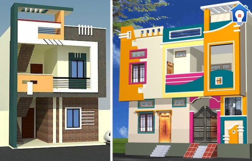 double floor normal house front elevation designs double floor normal house front elevation designs