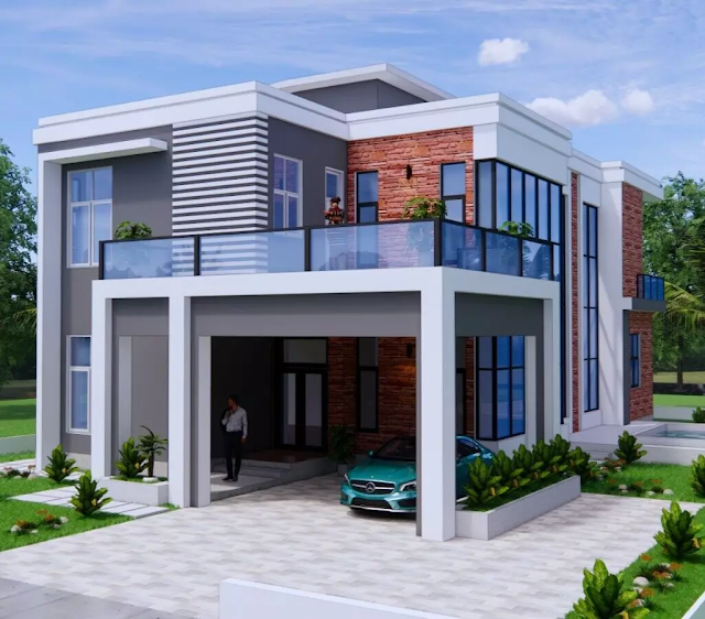 House Plan 11.5m x 21m 3 Bedrooms