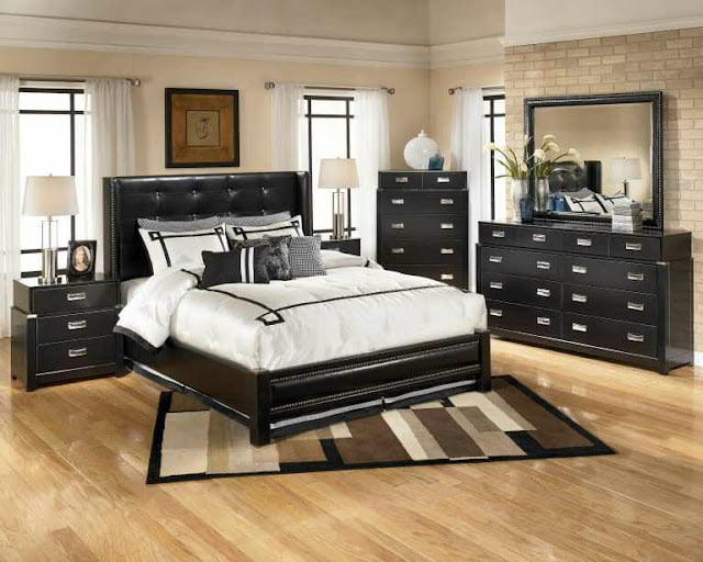 living room decorating ideas with black leather furniture
