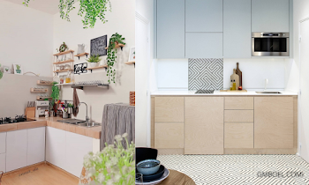15 Unique & Functional 2×3 Minimalist Kitchen Designs