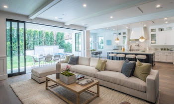 Open Kitchen and Living Room Design, Suitable for Minimalist Homes!