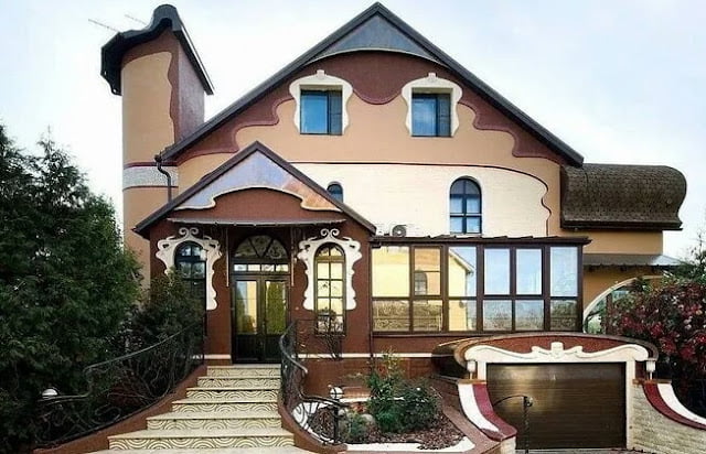 luxury house plans with photos of interior