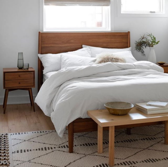 simple white bedroom design ideas