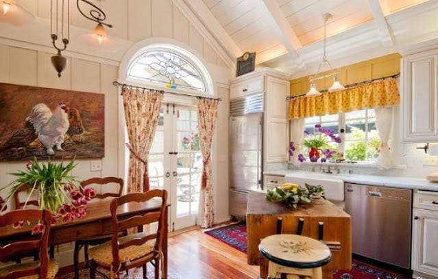 curtain design for kitchen window