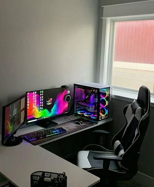 bedroom gaming room design