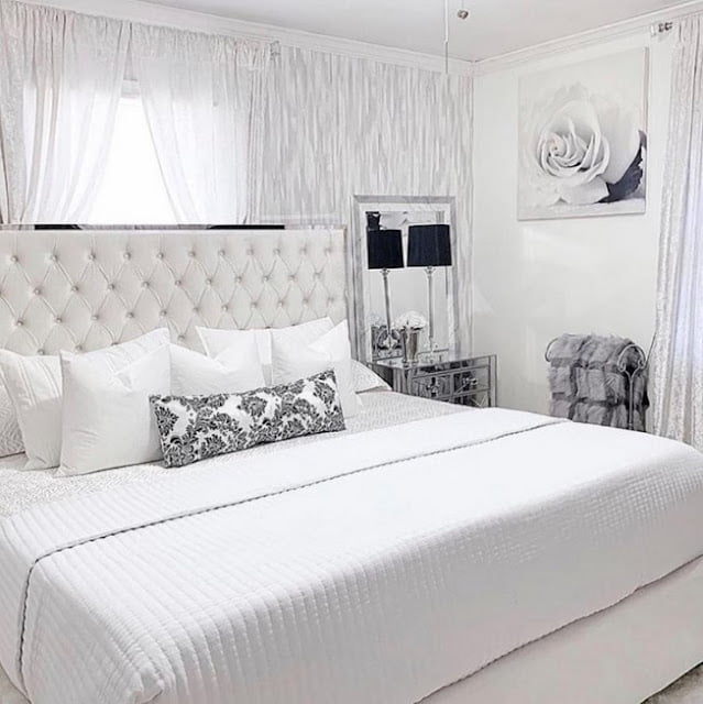 simple white bedroom design ideas