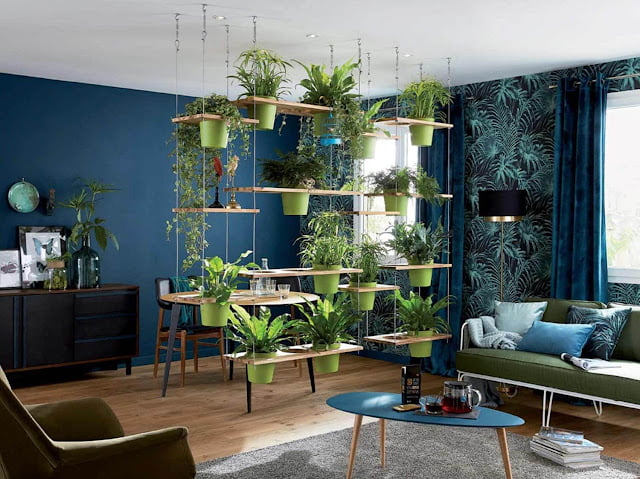 living room decor ideas with plants