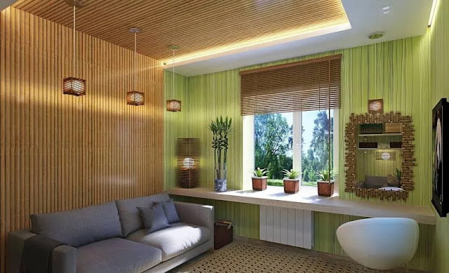 Eco-style living room Eco-style living room
