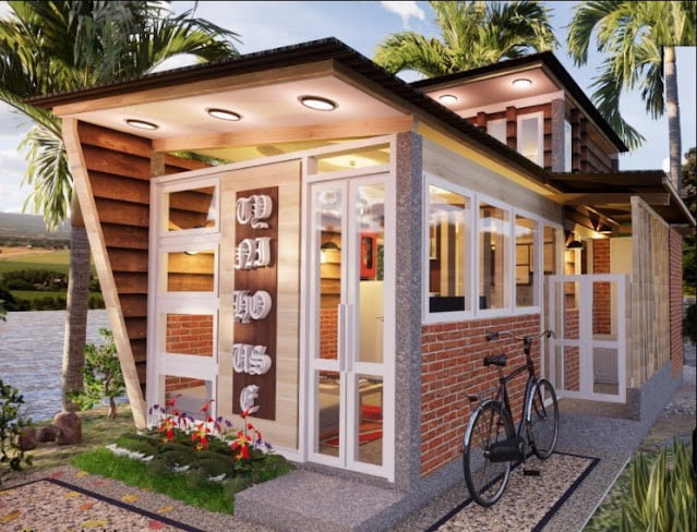 unique low budget simple house design
