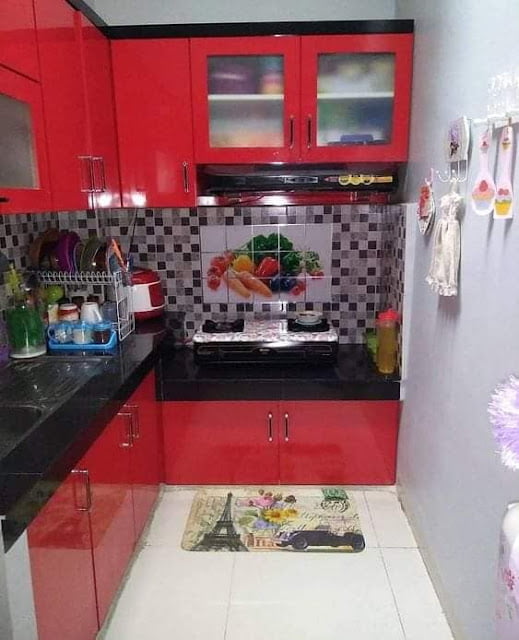 limited space small l shaped kitchen design