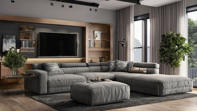 living room decor ideas grey couch