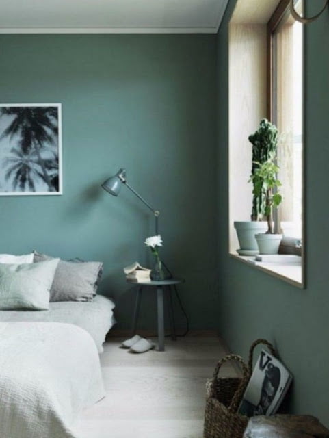 mint green interior design
