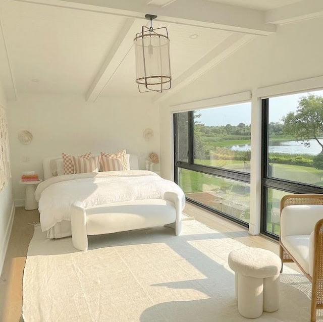 simple white bedroom design ideas
