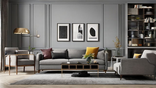living room decor ideas grey couch