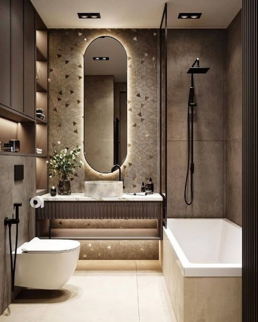 cool ideas for a small bathroom