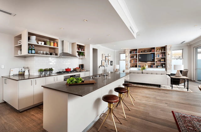 tips for uniting the kitchen and living room tips for uniting the kitchen and living room