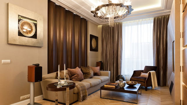 cream and brown living room ideas
