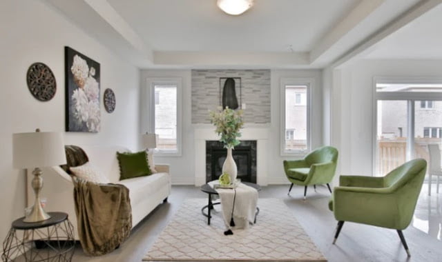 Interior decoration of living room