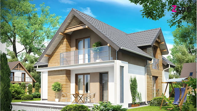 two story house plans with balconies