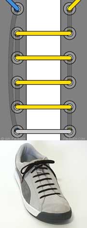 how to tie shoelaces