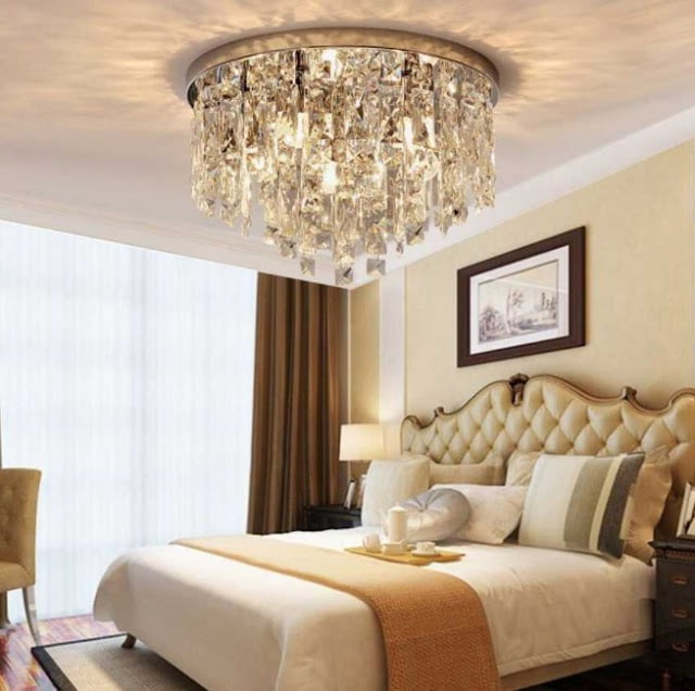 bedroom chandelier ideas
