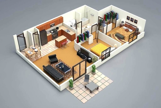 small 2 bedroom house plans and designs