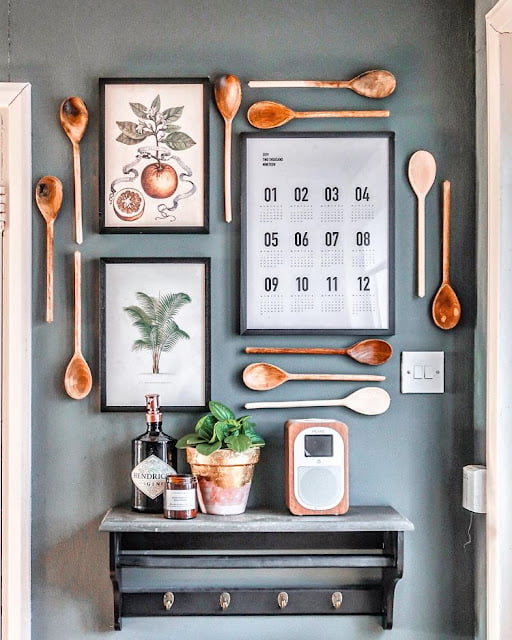 inexpensive kitchen wall decorating ideas