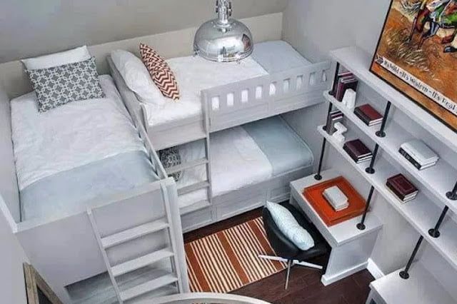 bedroom layout ideas with desk