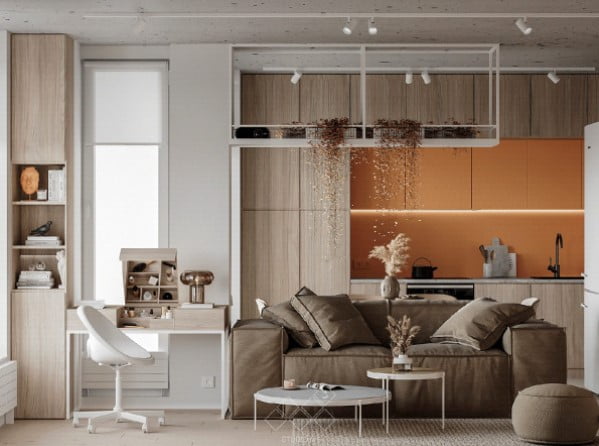 orange two colour combination for room walls orange two colour combination for room walls